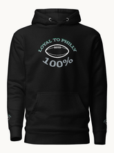 Load image into Gallery viewer, Loyal To Philly Football Embroidered Hoodie