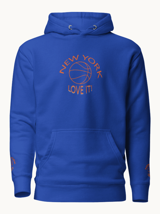 New York Love It! Basketball Hoodie