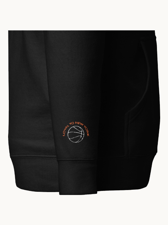 Loyal To New York Basketball Embroidered Hoodie