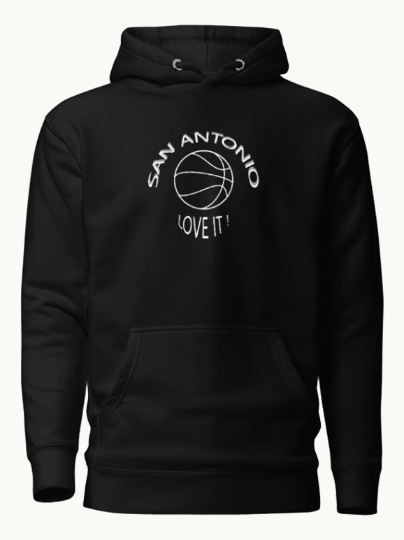 San Antonio Love It! Basketball Hoodie