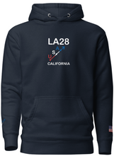 Load image into Gallery viewer, Team USA LA28 Olympic Embroidered Hoodie
