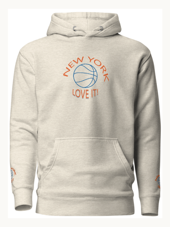 New York Love It! Basketball Hoodie