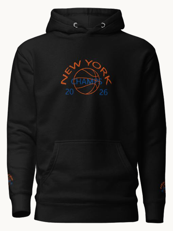 New York 2026 Basketball Champs Hoodie- Limited Edition