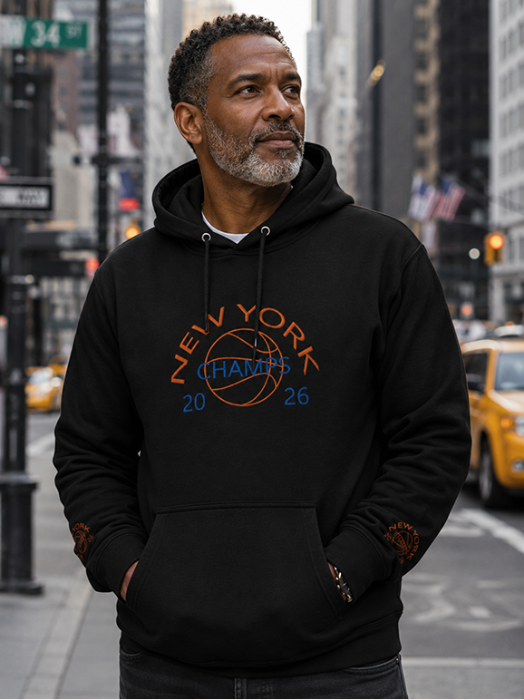 New York 2026 Basketball Champs Hoodie- Limited Edition