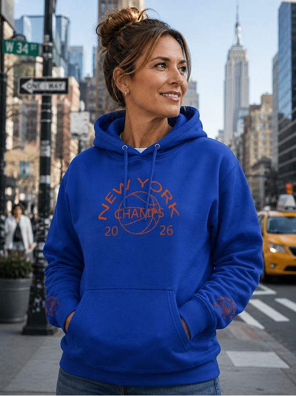 New York 2026 Basketball Champs Hoodie- Limited Edition