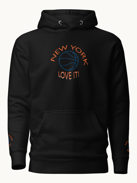 New York Love It! Basketball Hoodie