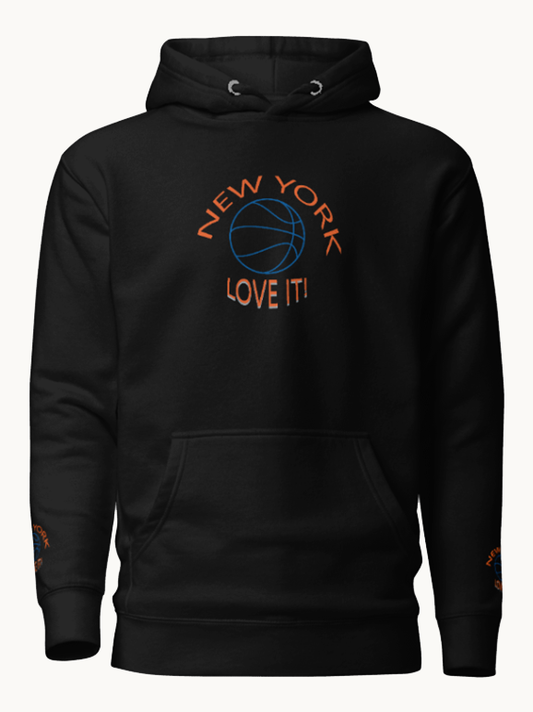 New York Love It! Basketball Hoodie