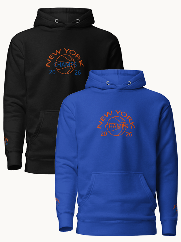 New York 2026 Basketball Champs Hoodie- Limited Edition