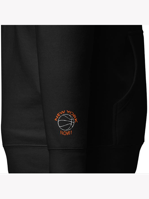 New York !Love! Basketball Hoodie