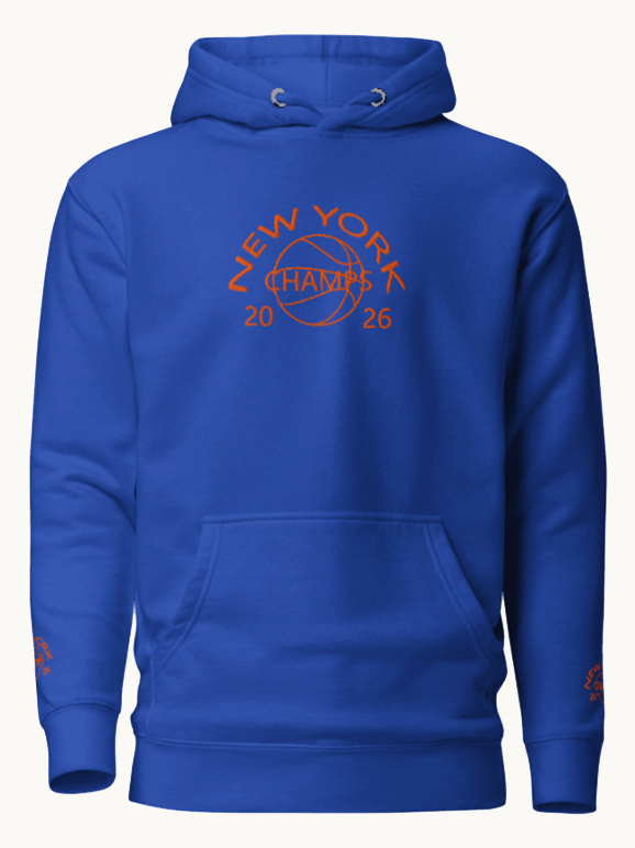New York 2026 Basketball Champs Hoodie- Limited Edition